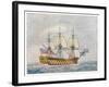 Warship of the British Navy-Pollard-Framed Art Print