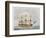 Warship of the British Navy-Pollard-Framed Art Print