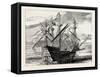 Warship of the Time of Henry VIII-null-Framed Stretched Canvas