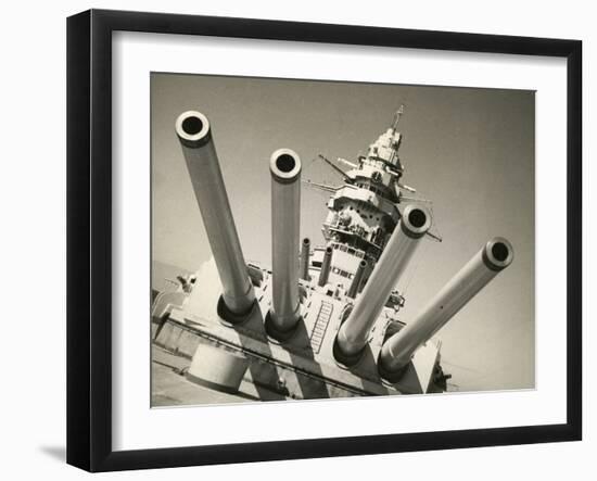 Warship 'Strasbourg'-null-Framed Photographic Print