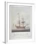 Warship the 'St Olave, 1826-G Yates-Framed Giclee Print