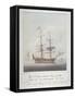 Warship the 'St Olave, 1826-G Yates-Framed Stretched Canvas