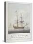 Warship the 'St Olave, 1826-G Yates-Stretched Canvas