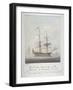 Warship the 'St Olave, 1826-G Yates-Framed Giclee Print