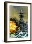 Warship-Wilf Hardy-Framed Giclee Print