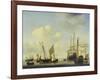 Warships at Amsterdam, ca. 1658-Willem Van De Velde-Framed Giclee Print