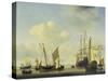 Warships at Amsterdam, ca. 1658-Willem Van De Velde-Stretched Canvas