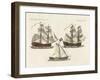 Warships of Different Kinds-null-Framed Giclee Print