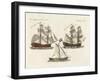 Warships of Different Kinds-null-Framed Giclee Print