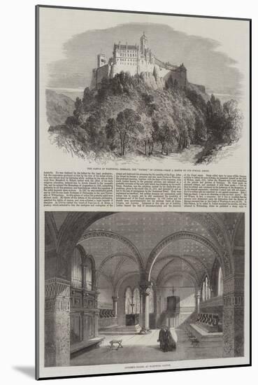 Wartburg Castle-Richard Principal Leitch-Mounted Giclee Print