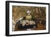 Wartende (auch: Im Schatten). Waiting (also known as in the Shadows)-James Jacques Tissot-Framed Giclee Print