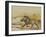 Warthog running, 2014-Francesca Sanders-Framed Giclee Print