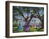 Wartime Gathering-Geno Peoples-Framed Giclee Print