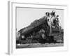 Wartime Railroading: Biggest Locomotive on the Atlantic Coast Line Pulls the Havana Special-Alfred Eisenstaedt-Framed Photographic Print