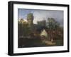 Warwick Castle, 1852-William Pitt-Framed Giclee Print