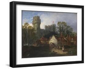 Warwick Castle, 1852-William Pitt-Framed Giclee Print