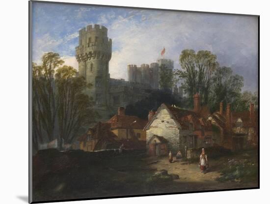 Warwick Castle, 1852-William Pitt-Mounted Giclee Print