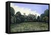 Warwick Castle, 1980 (Panel)-Liz Wright-Framed Stretched Canvas