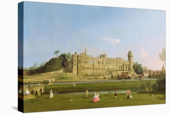 Warwick Castle, C.1748-49-Canaletto-Stretched Canvas