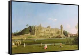 Warwick Castle, C.1748-49-Canaletto-Framed Stretched Canvas