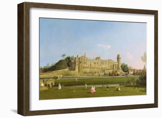 Warwick Castle, C.1748-49-Canaletto-Framed Giclee Print