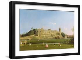 Warwick Castle, C.1748-49-Canaletto-Framed Giclee Print