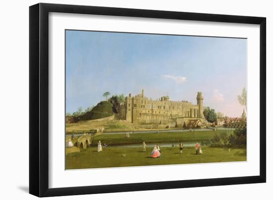Warwick Castle, C.1748-49-Canaletto-Framed Giclee Print