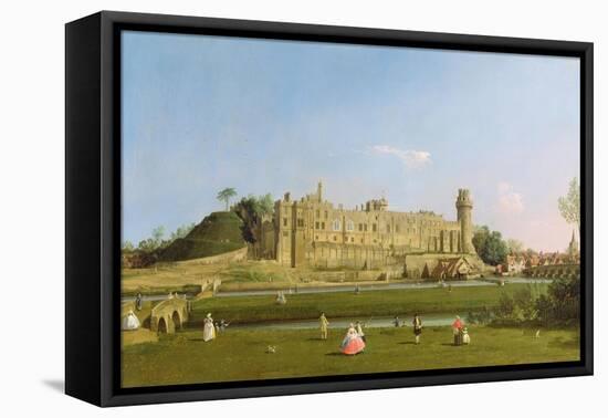 Warwick Castle, C.1748-49-Canaletto-Framed Stretched Canvas