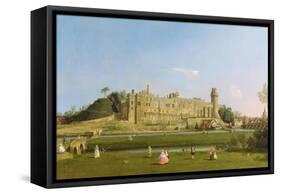 Warwick Castle, C.1748-49-Canaletto-Framed Stretched Canvas
