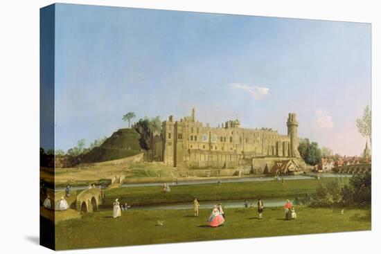 Warwick Castle, C.1748-49-Canaletto-Stretched Canvas