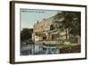 Warwick Castle from the River Avon-null-Framed Photographic Print