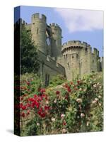 Warwick Castle, Warwick, Warwickshire, England, UK, Europe-G Richardson-Stretched Canvas