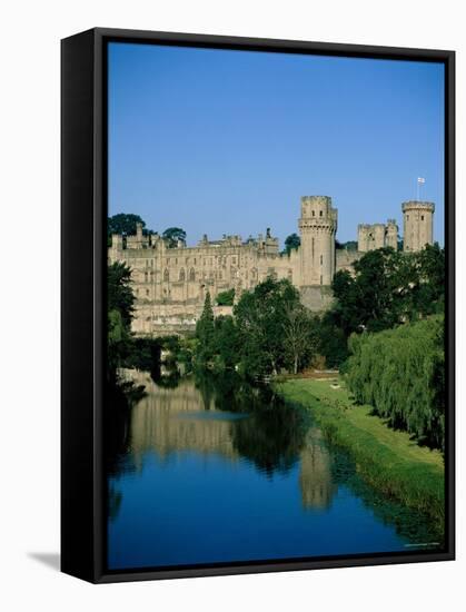 Warwick Castle, Warwick, Warwickshire, England-Steve Vidler-Framed Stretched Canvas