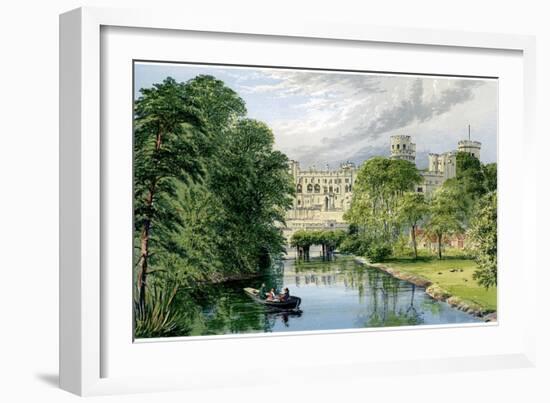 Warwick Castle, Warwickshire, Home of the Earl of Warwick, C1880-AF Lydon-Framed Giclee Print