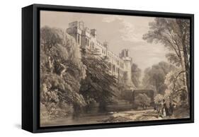 Warwick Castle, Warwickshire-null-Framed Stretched Canvas