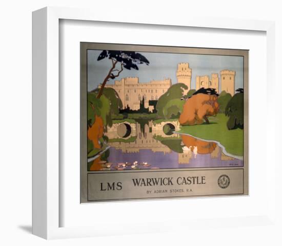 Warwick Castle-null-Framed Art Print