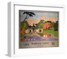 Warwick Castle-null-Framed Art Print