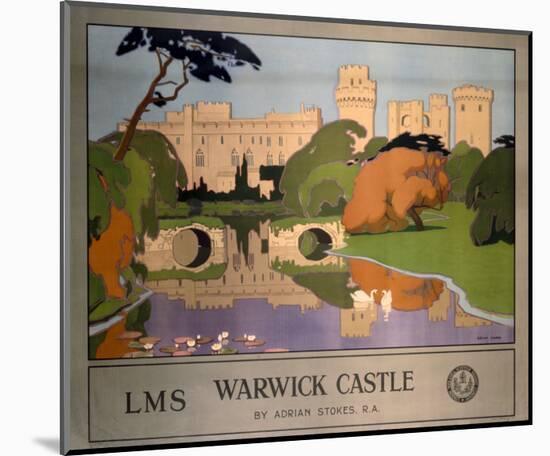 Warwick Castle-null-Mounted Art Print