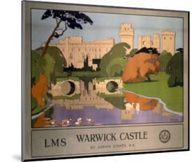 Warwick Castle-null-Mounted Art Print