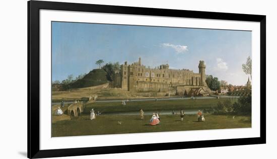 Warwick Castle-Antonio Canaletto-Framed Giclee Print