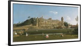 Warwick Castle-Antonio Canaletto-Framed Giclee Print