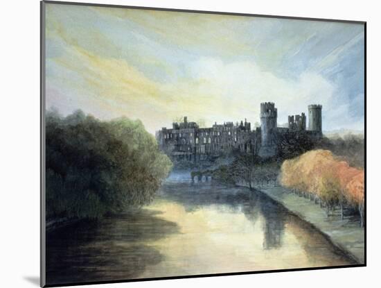 Warwick Castle-Jane Carpanini-Mounted Giclee Print