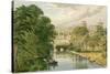 Warwick Castle-Alexander Francis Lydon-Stretched Canvas