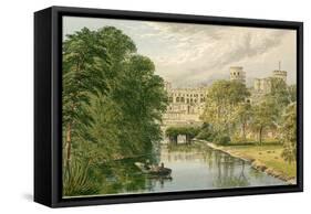 Warwick Castle-Alexander Francis Lydon-Framed Stretched Canvas
