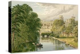 Warwick Castle-Alexander Francis Lydon-Stretched Canvas