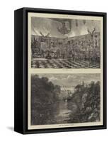 Warwick Castle-William Henry James Boot-Framed Stretched Canvas