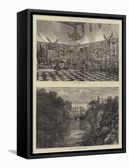 Warwick Castle-William Henry James Boot-Framed Stretched Canvas