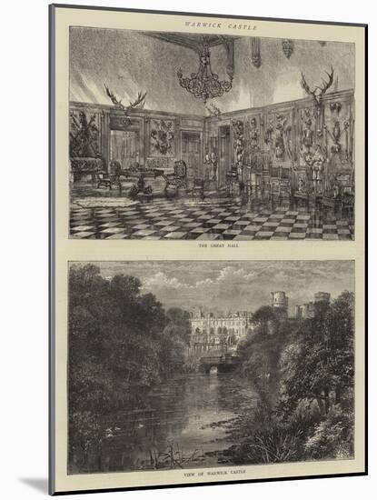 Warwick Castle-William Henry James Boot-Mounted Giclee Print