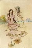 Fairy Riding a Nautilus-Warwick Goble-Photographic Print