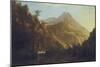Wasatch Mountains-Albert Bierstadt-Mounted Giclee Print